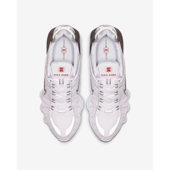 Nike Shox TL. White/Metallic Silver. SIZE 10.5 AV3595-100 main image 4